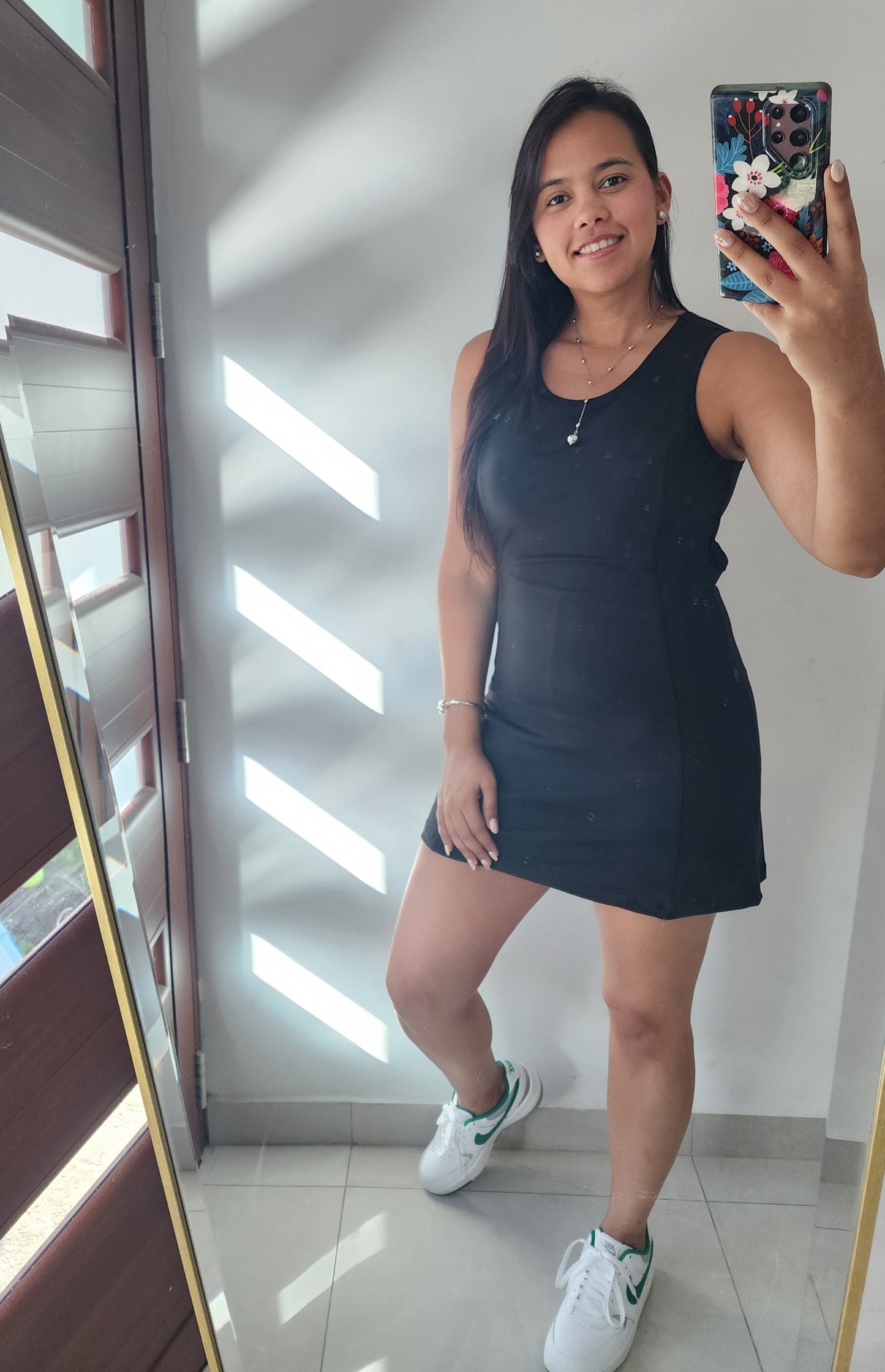 Sport Black Mini Dress