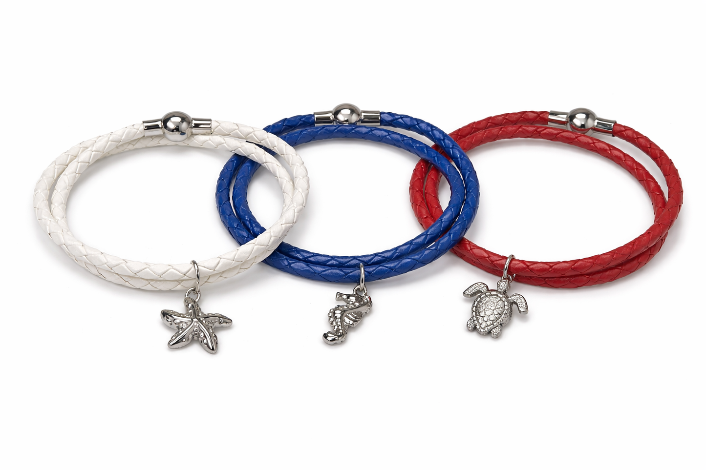 Ocean Charm Bracelet – Acero Inoxidable (3 Diseños)