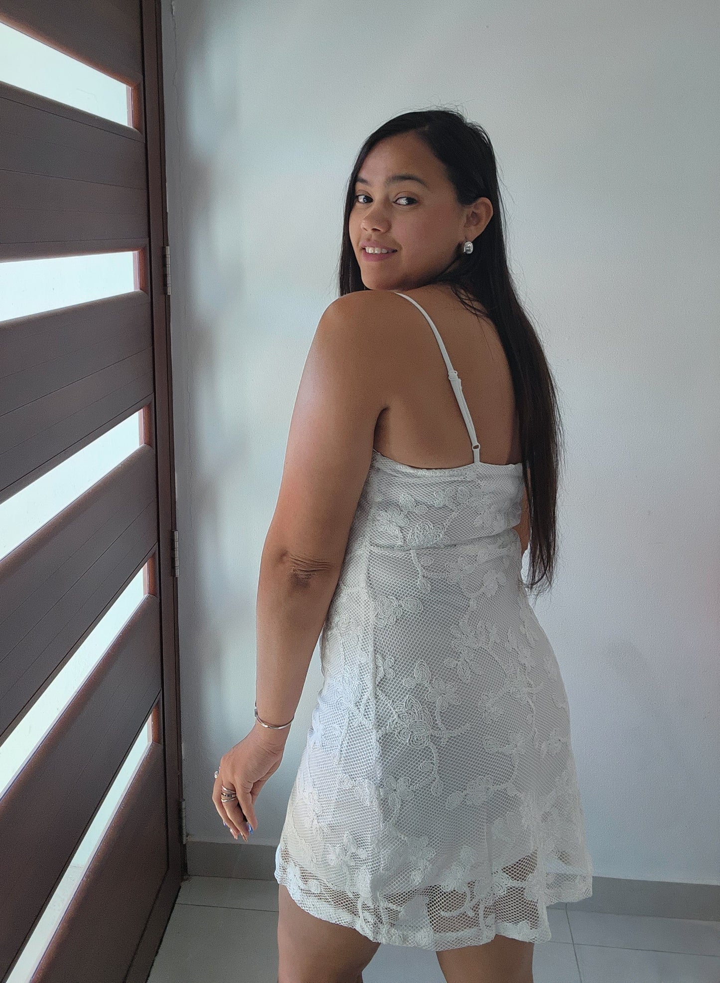 Serena White Dress