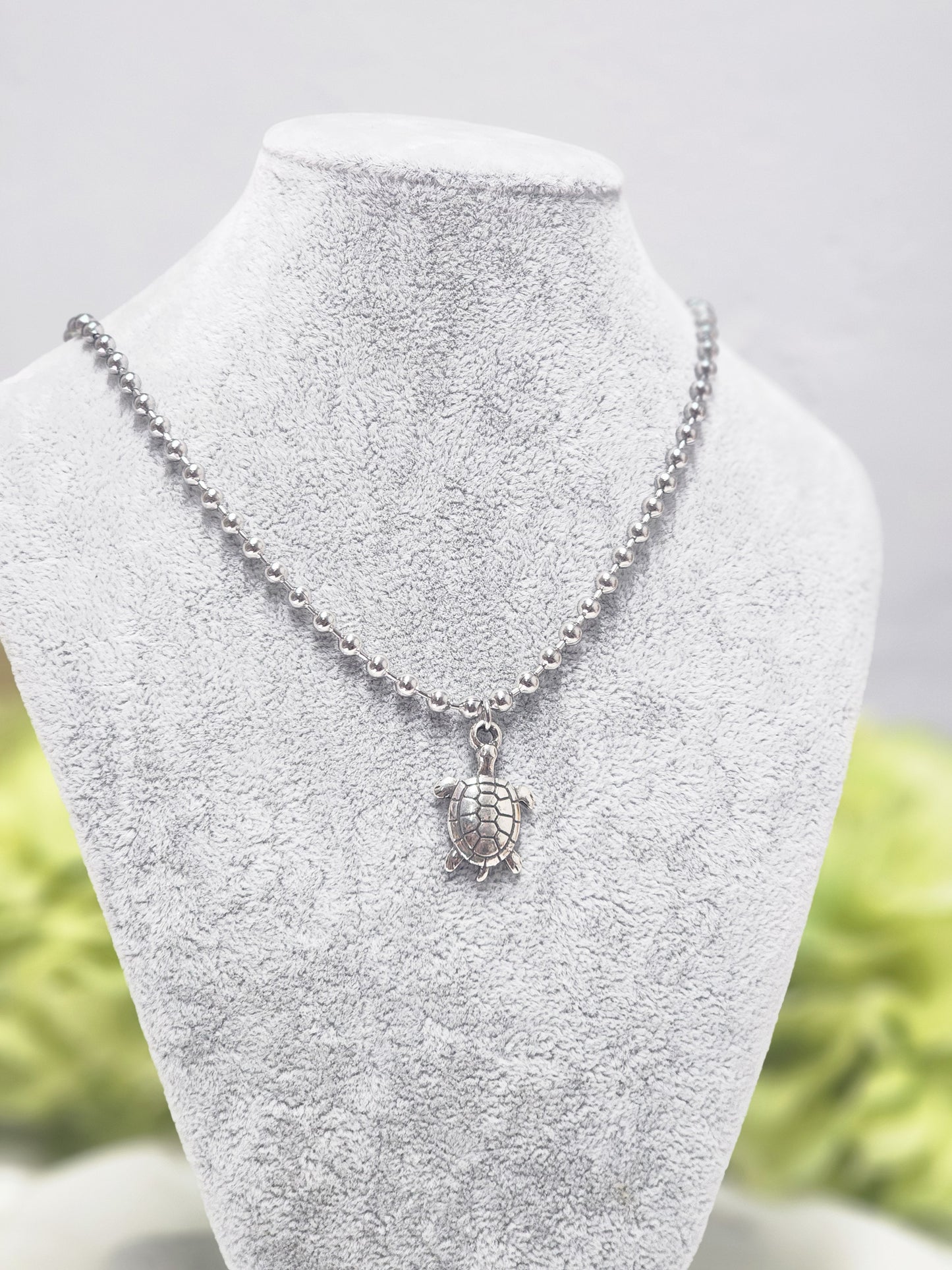 Ocean Turtle Necklace – Acero Inoxidable