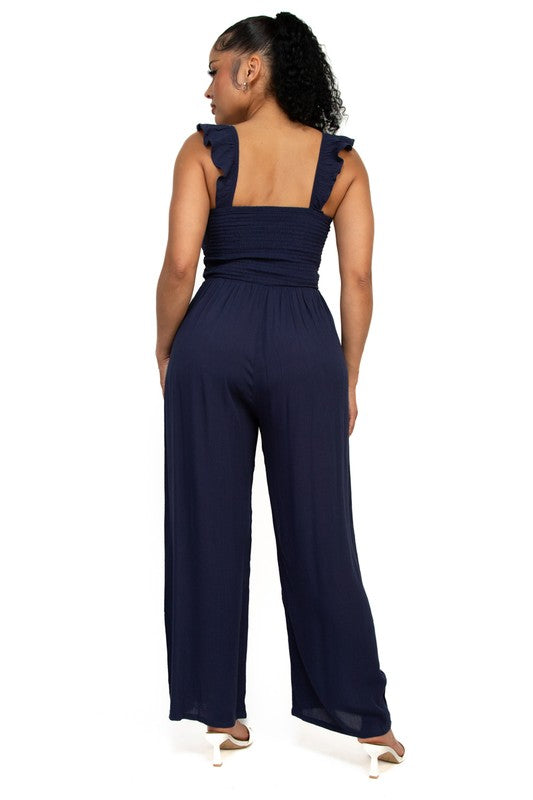 Navy Jumpsuit