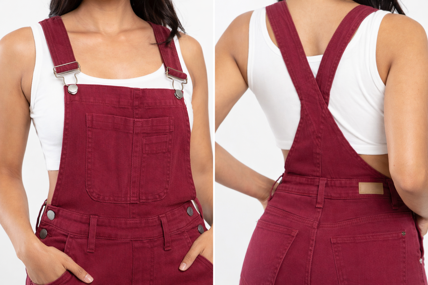 Overall Denim Sport Chic😍