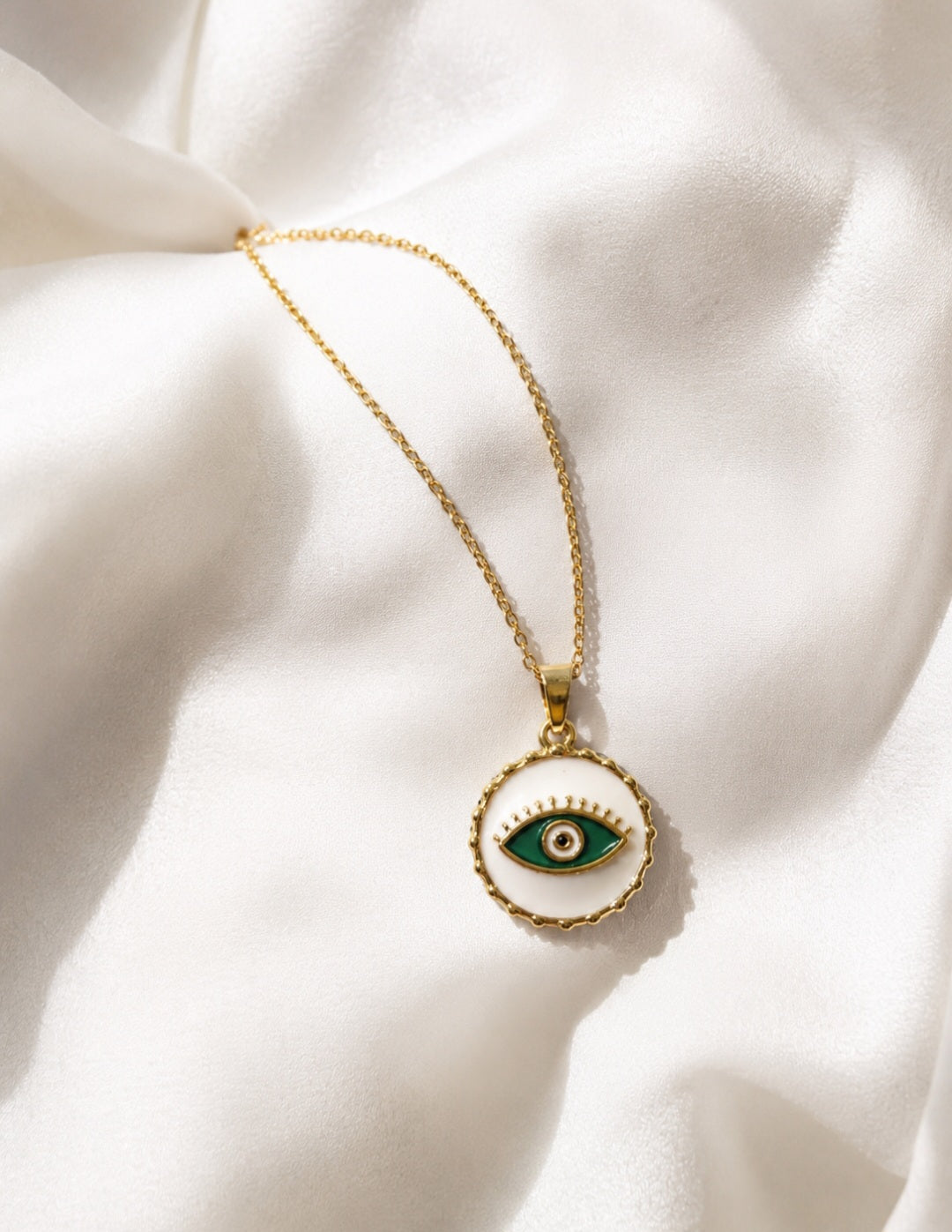Collar Ojo Místico Verde✨️