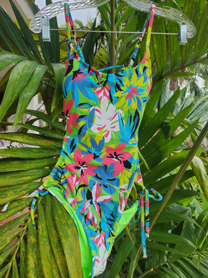 Floral Trikini Swimsuit