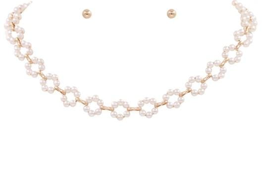 Pearl Necklace Set