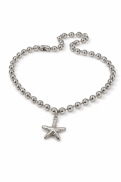 Coastal Star Necklace – Acero Inoxidable