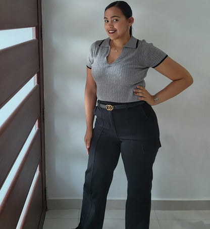 Black Cargo Pants
