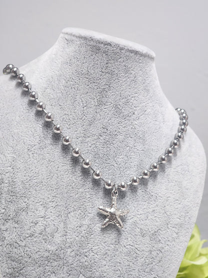 Coastal Star Necklace – Acero Inoxidable