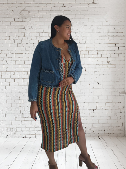 Multi Midi Dress
