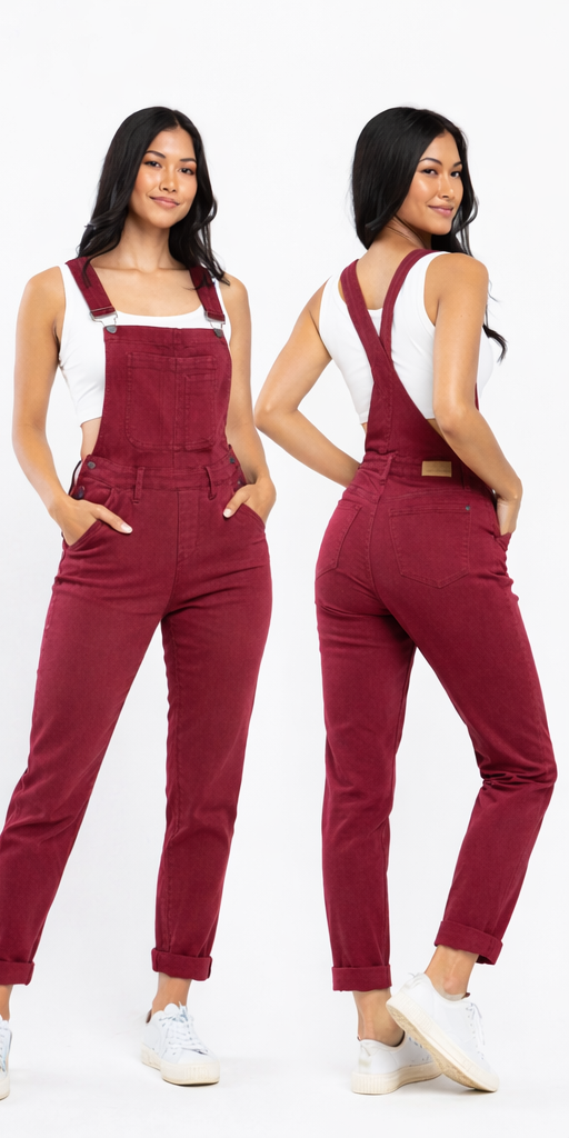 Overall Denim Sport Chic😍