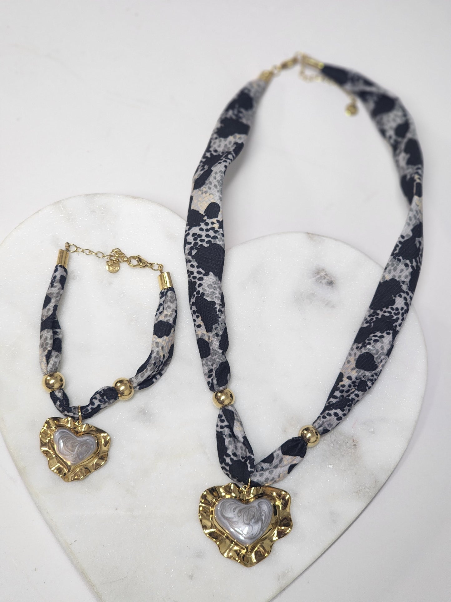 Heart Animal Print Set