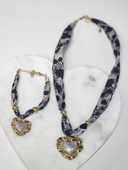Heart Animal Print Set