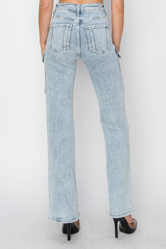 Straight Cargo Jeans