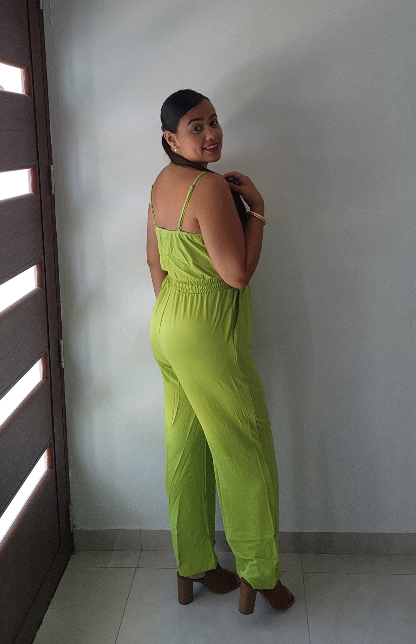 Lime Green Jumpsuit