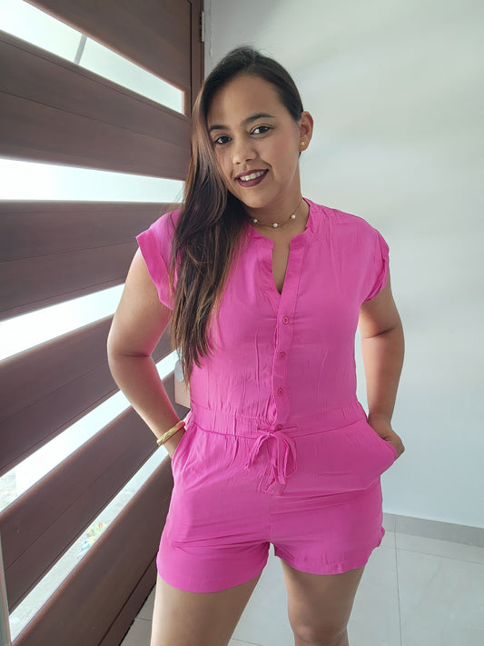 Romper Fuchsia