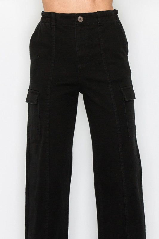 Black Cargo Pants