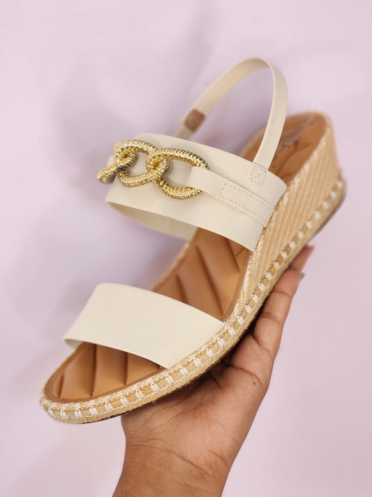 Beige Sandals