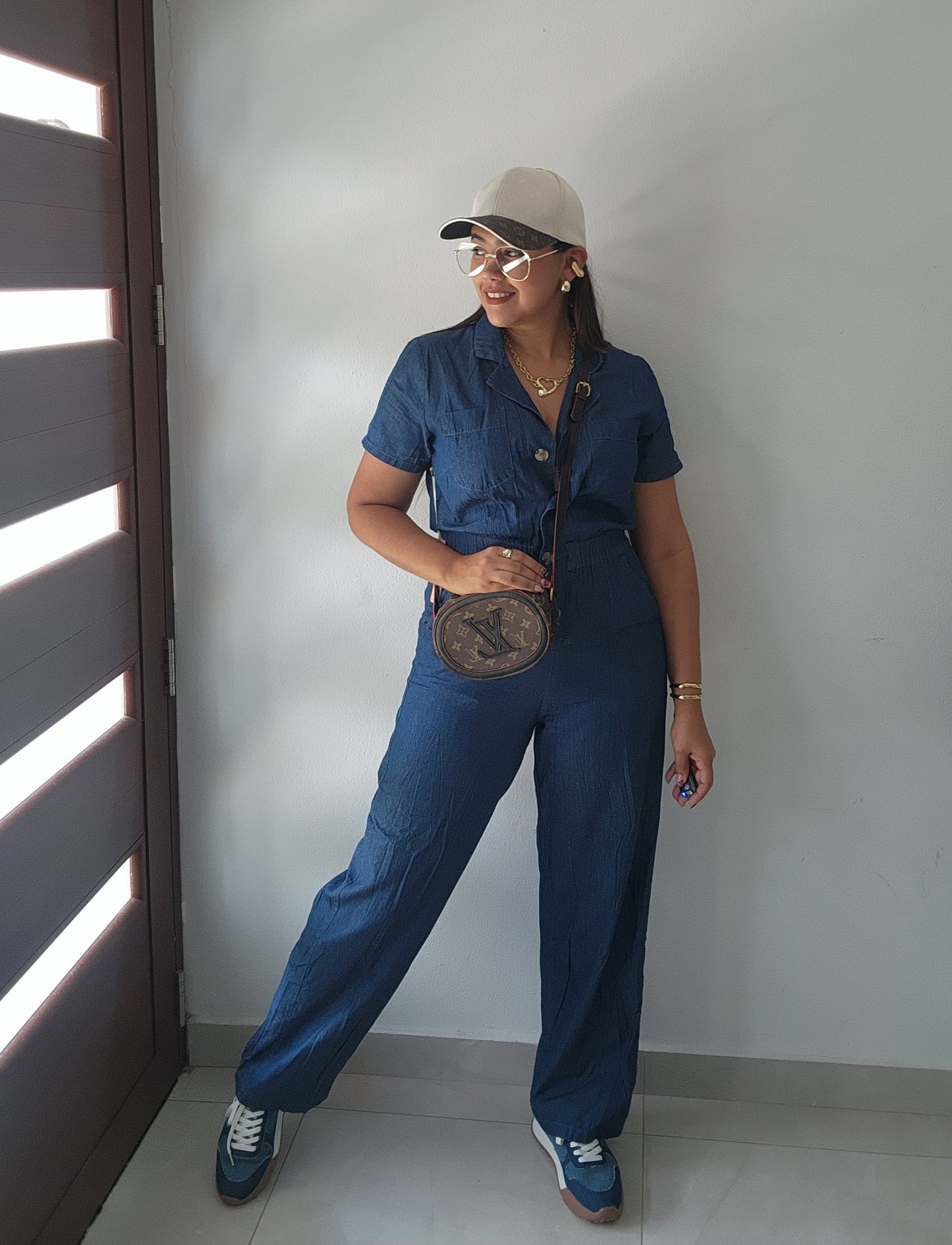 Irene Denim Jumpsuit