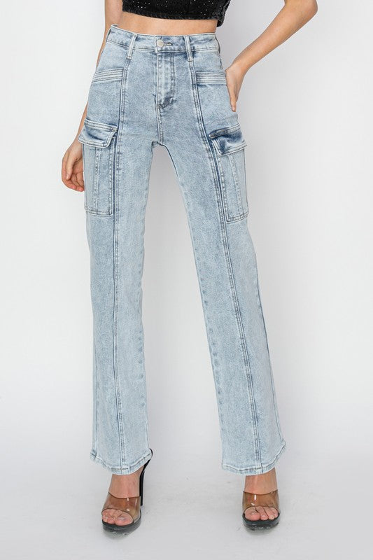 Straight Cargo Jeans