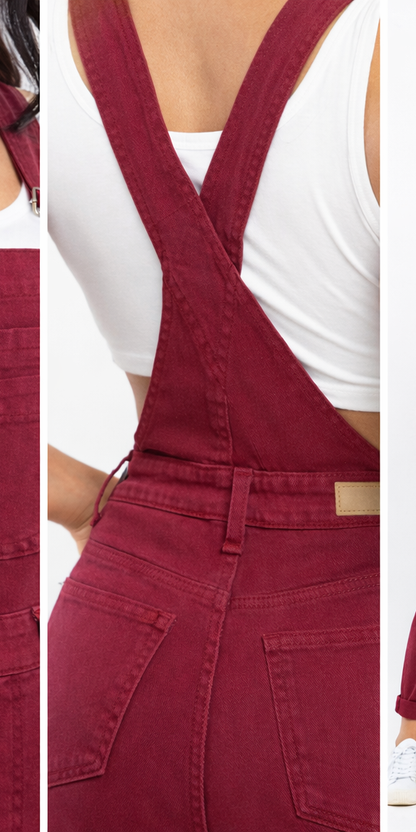 Overall Denim Sport Chic😍