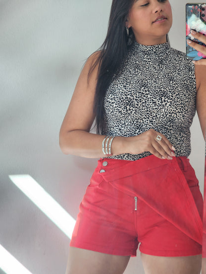 Skort Red