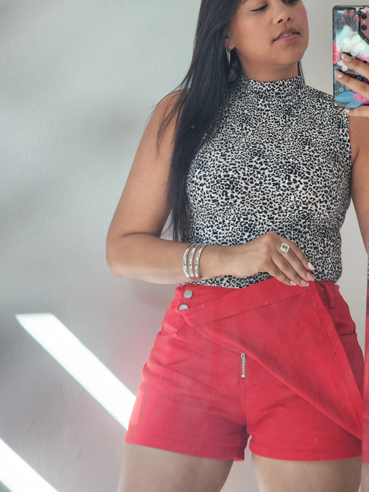 Skort Red