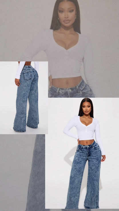 Wide Leg Denim