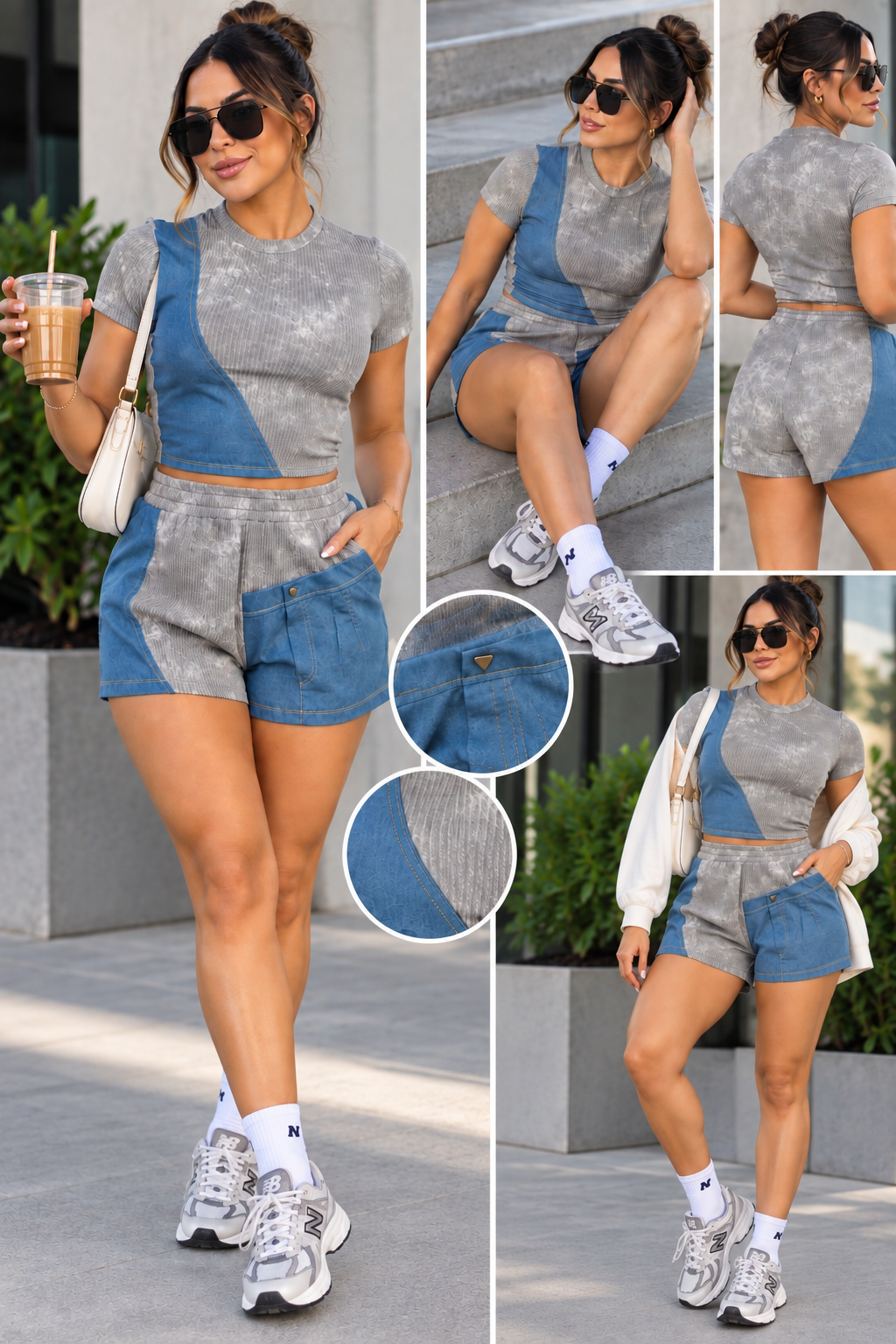 Denim Fusion Set