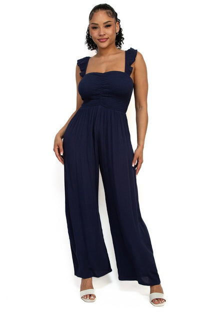 Navy Jumpsuit