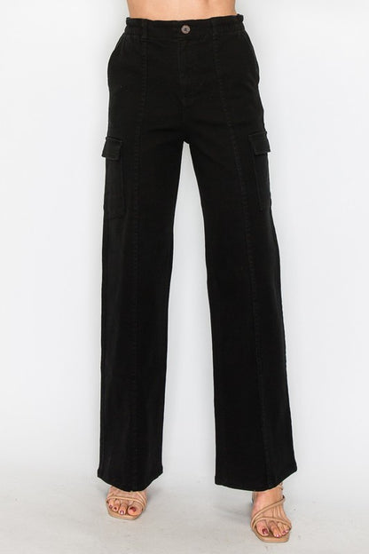Black Cargo Pants