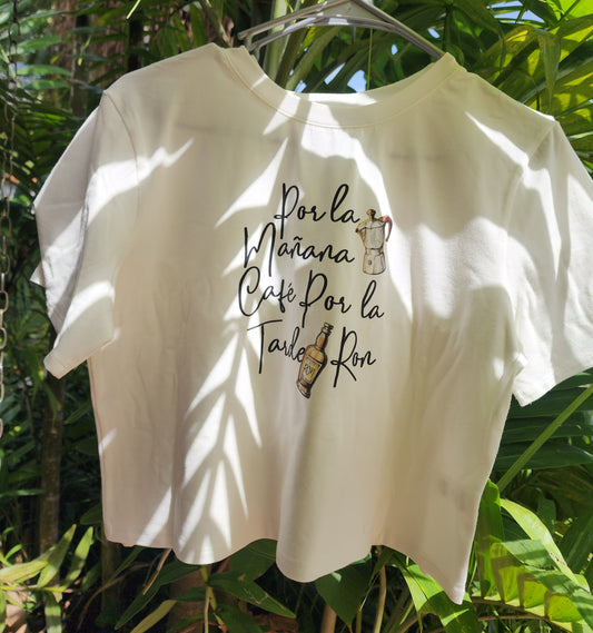 Crop Top Café o Ron